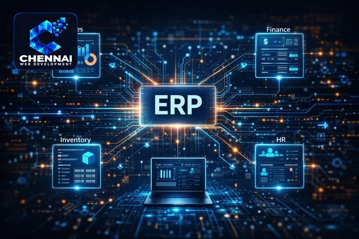 ERP Software Development Company in Chennai for custom enterprise resource planning systems