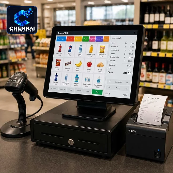 POS Software Development Company in Chennai for billing, inventory and retail management