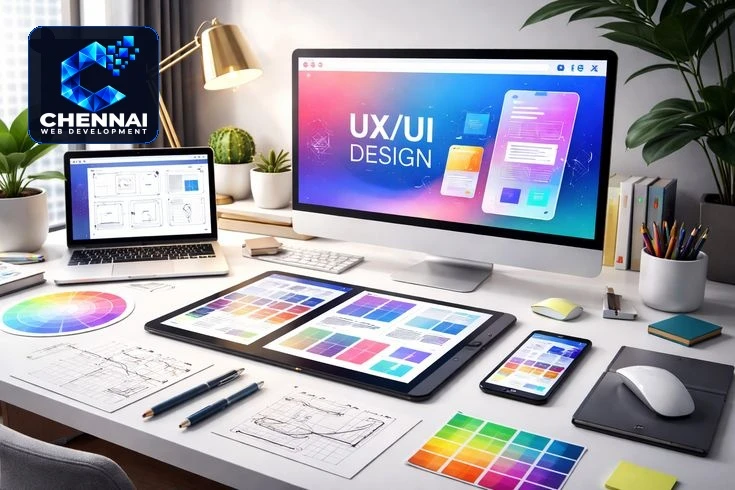 UI and UX design for website and mobile application interfaces