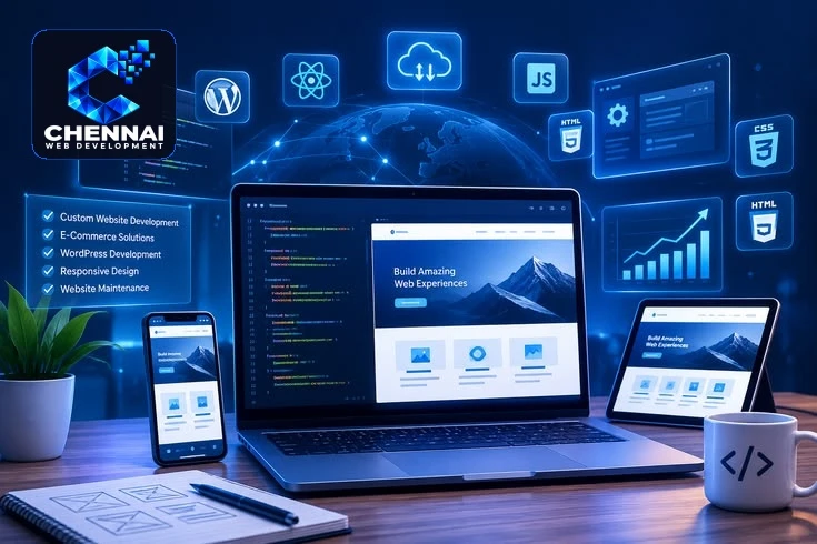 Web Design Company in Chennai offering custom and responsive website design